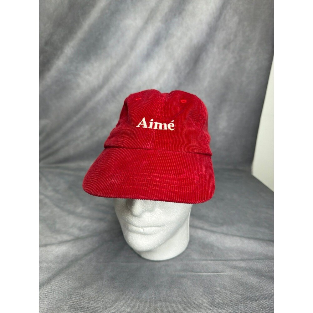Amie Leon Dore Red Corduroy Hat